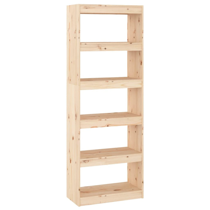 Bibliotecă/Separator cameră, 60x30x167,5 cm, lemn masiv pin - WALTI WALTI