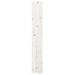 Bibliotecă/Separator cameră alb 60x30x199,5 cm lemn masiv pin - WALTI WALTI