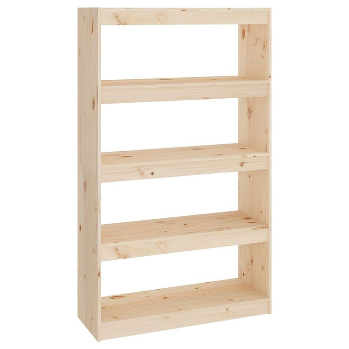 Bibliotecă/Separator cameră, 80x30x135,5 cm, lemn masiv pin WALTI