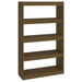 Bibliotecă/Separator cameră maro miere 80x30x135,5 cm lemn pin - WALTI WALTI