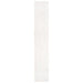 Bibliotecă/Separator cameră, alb, 80x30x167,4 cm lemn masiv pin - WALTI WALTI