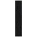 Bibliotecă/Separator cameră negru 80x30x167,4 cm lemn masiv pin - WALTI WALTI