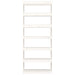 Bibliotecă/Separator cameră, alb, 80x30x199,5 cm lemn masiv pin - WALTI WALTI