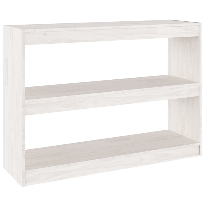 Bibliotecă/Separator cameră, 100x30x71,5 cm, lemn de pin - WALTI WALTI