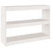 Bibliotecă/Separator cameră, 100x30x71,5 cm, lemn de pin - WALTI WALTI