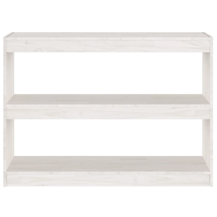 Bibliotecă/Separator cameră, 100x30x71,5 cm, lemn de pin - WALTI WALTI