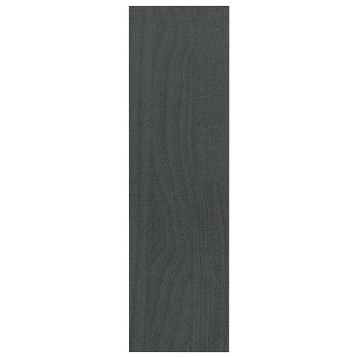 Bibliotecă/Separator cameră, gri, 100x30x103 cm, lemn masiv pin - WALTI WALTI