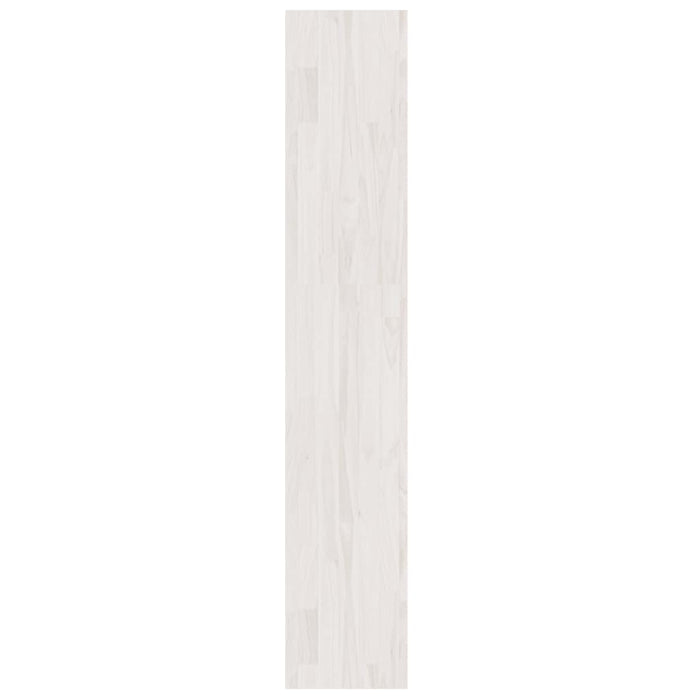 Bibliotecă/Separator cameră, alb 100x30x167,5 cm lemn masiv pin WALTI