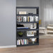 Bibliotecă/Separator cameră, gri 100x30x167,5 cm lemn masiv pin - WALTI WALTI