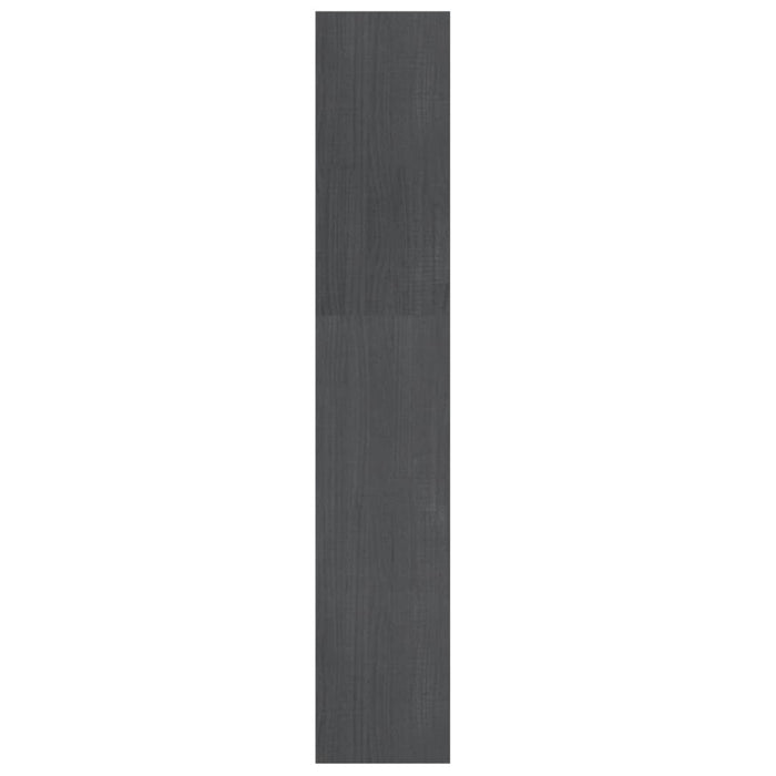 Bibliotecă/Separator cameră, gri 100x30x167,5 cm lemn masiv pin - WALTI WALTI