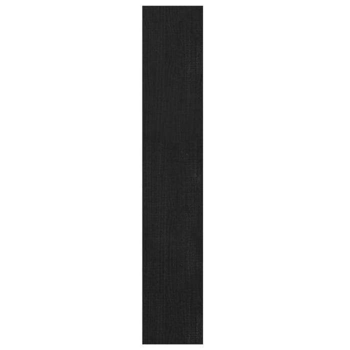 Bibliotecă/Separator cameră, negru,100x30x167,5 cm, pin masiv - WALTI WALTI