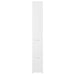 Dulap de baie, alb, 25x26,5x170 cm, lemn prelucrat - WALTI WALTI