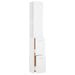 Dulap de baie, alb, 25x26,5x170 cm, lemn prelucrat - WALTI WALTI