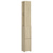 Dulap de baie, stejar sonoma, 25x26,5x170 cm, lemn prelucrat - WALTI WALTI