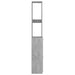 Dulap de baie, gri beton, 25x26,5x170 cm, lemn prelucrat - WALTI WALTI