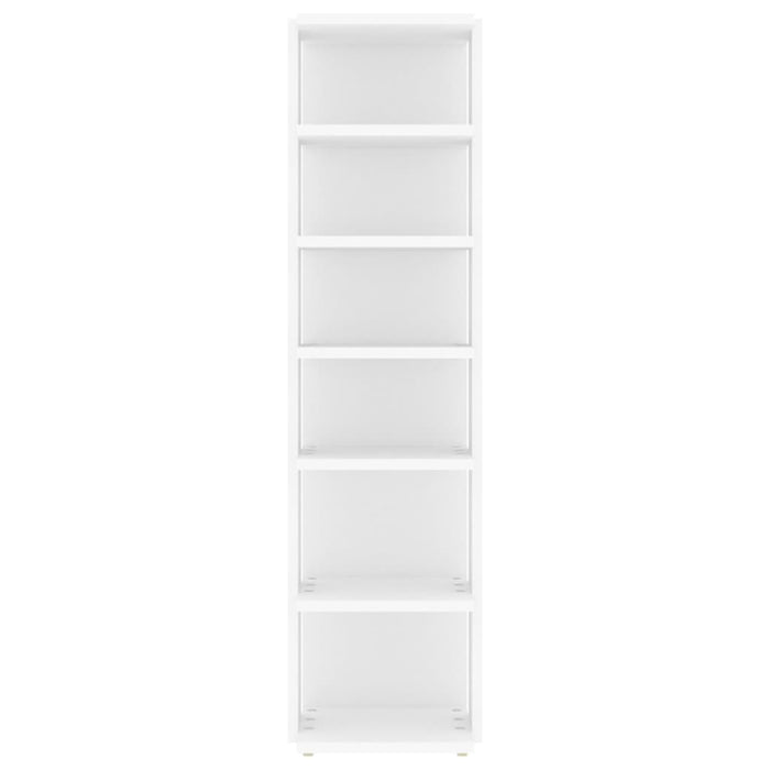 Pantofar, alb, 27,5x27x102 cm, lemn compozit - WALTI WALTI
