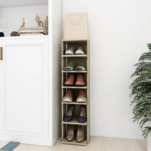 Pantofar, stejar sonoma, 27,5x27x102 cm, lemn prelucrat - WALTI WALTI