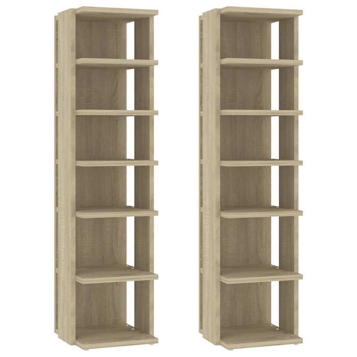 Pantofare, 2 buc., stejar sonoma, 27,5x27x102 cm - WALTI WALTI