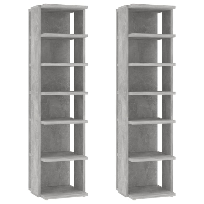 Pantofare, 2 buc., gri beton, 27,5x27x102 cm - WALTI WALTI