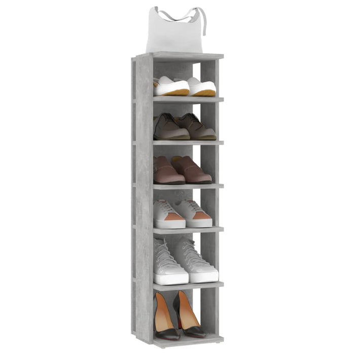 Pantofare, 2 buc., gri beton, 27,5x27x102 cm - WALTI WALTI