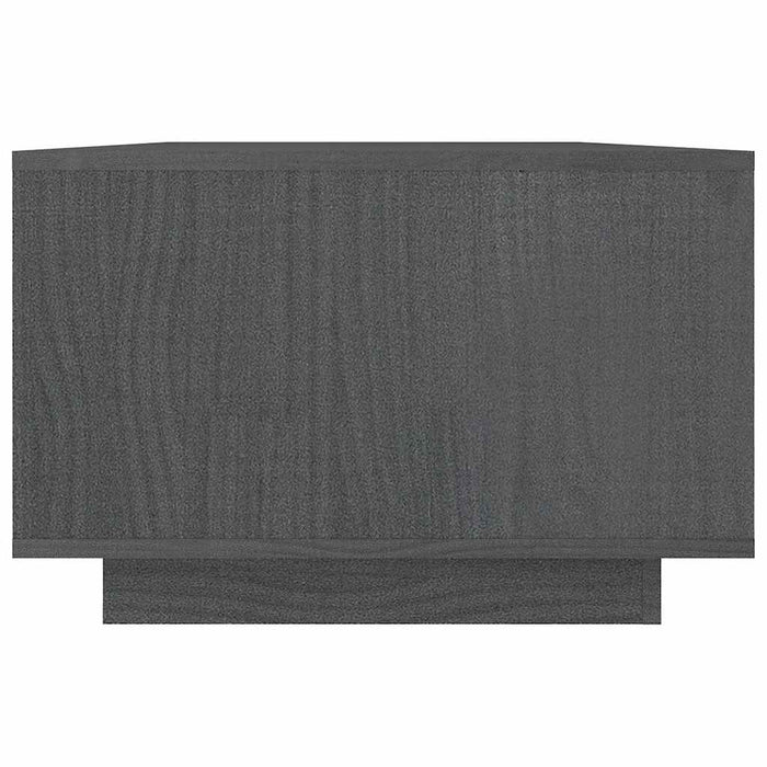 Măsuță de cafea, gri, 110x50x33,5 cm, lemn masiv de pin WALTI