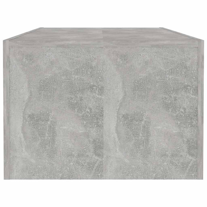 Măsuță de cafea, gri beton, 110x50x35 cm, lemn prelucrat WALTI