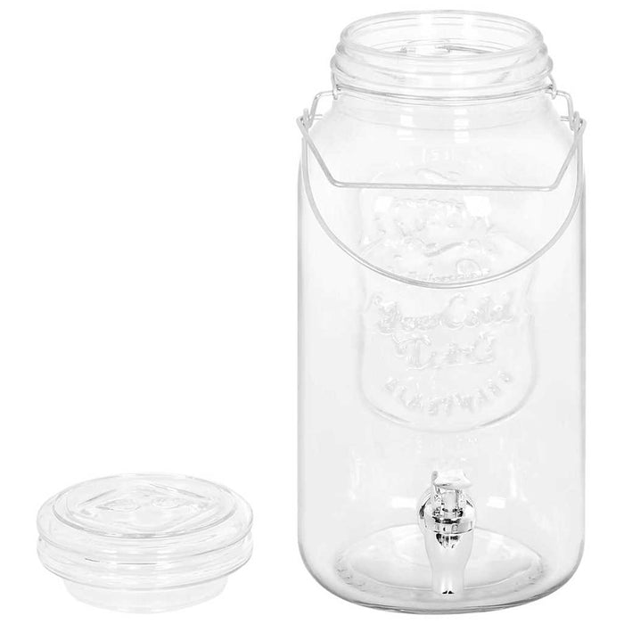 Dozatoare de băuturi, 2 buc., 3800 ml, sticlă WALTI