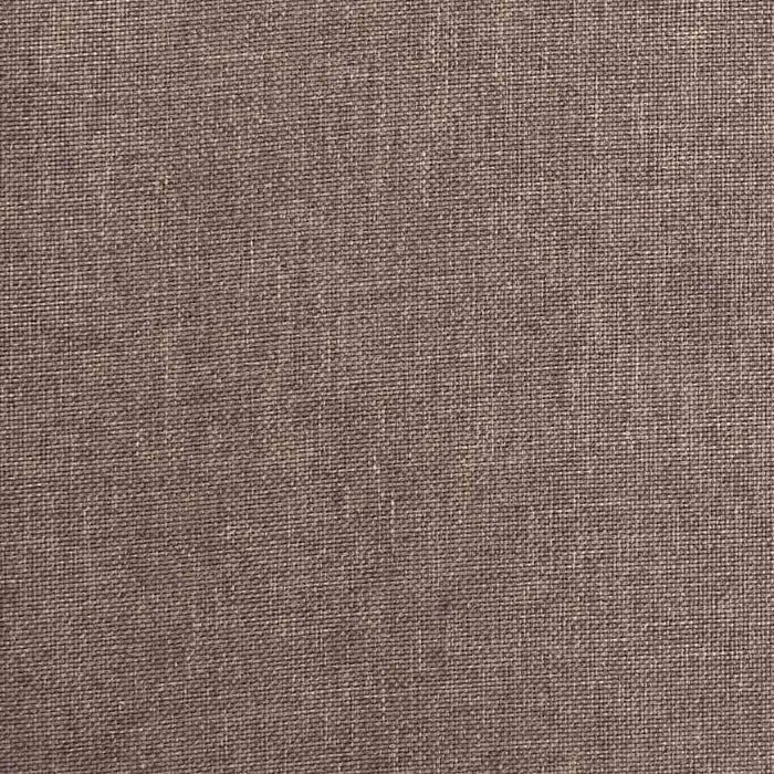 Canapea cu 2 locuri, cu 2 perne, gri taupe, material textil WALTI