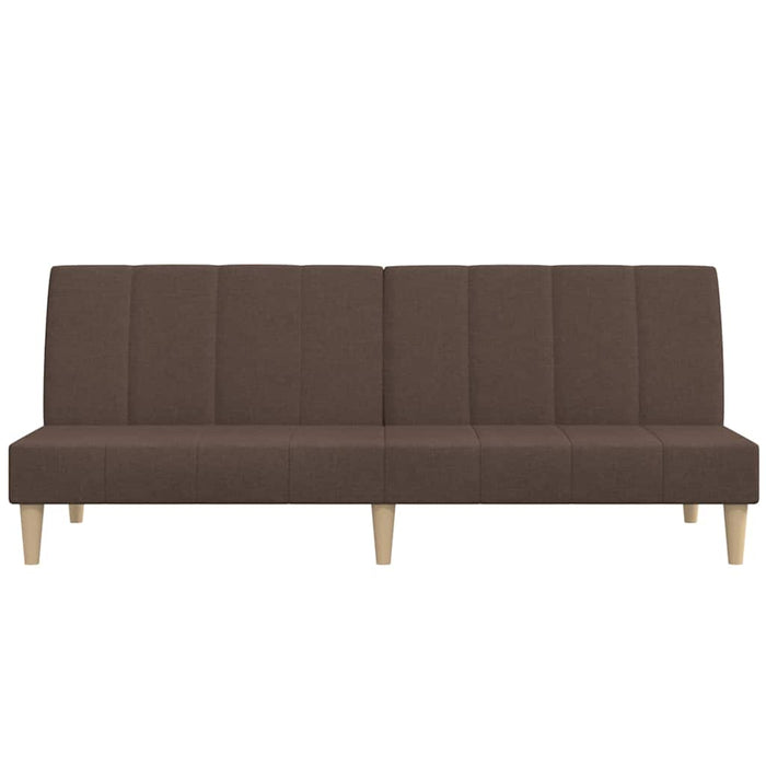 Canapea extensibilă cu 2 locuri, gri taupe, textil WALTI