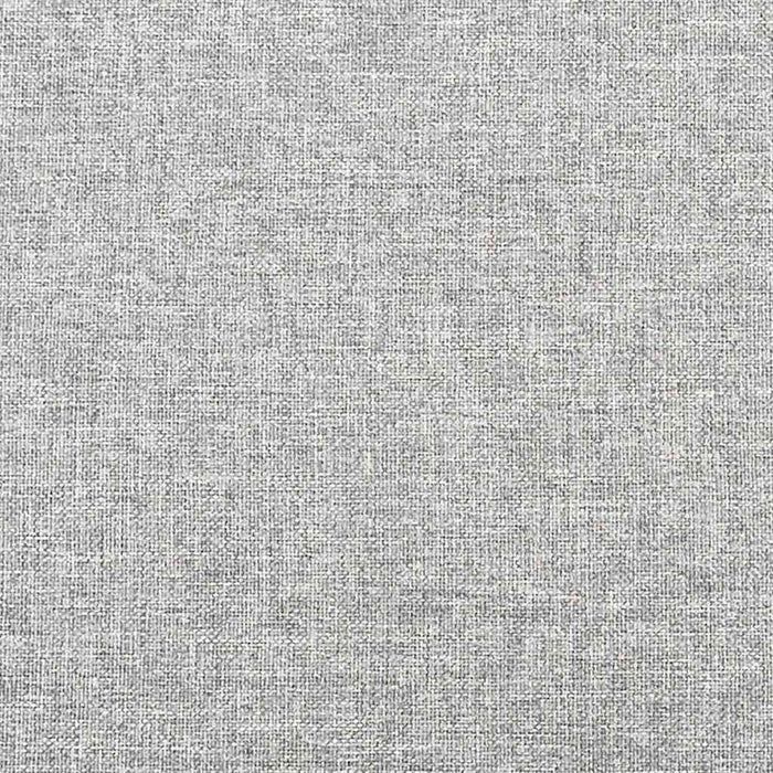 Canapea extensibilă cu 2 locuri, 2 perne, gri deschis, textil WALTI