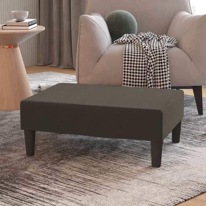 Taburet, gri închis,78x56x32 cm, catifea - WALTI WALTI