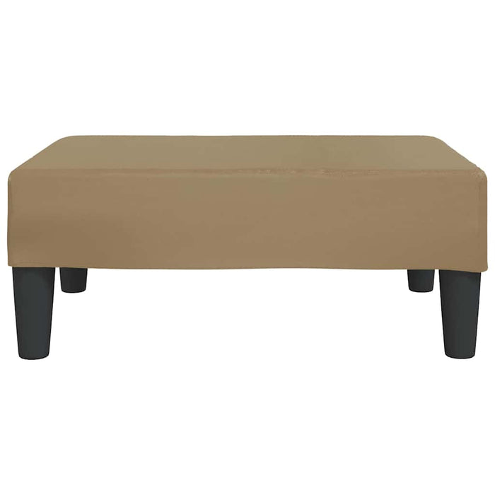 Taburet, cappuccino, 78x56x32 cm, piele ecologică WALTI