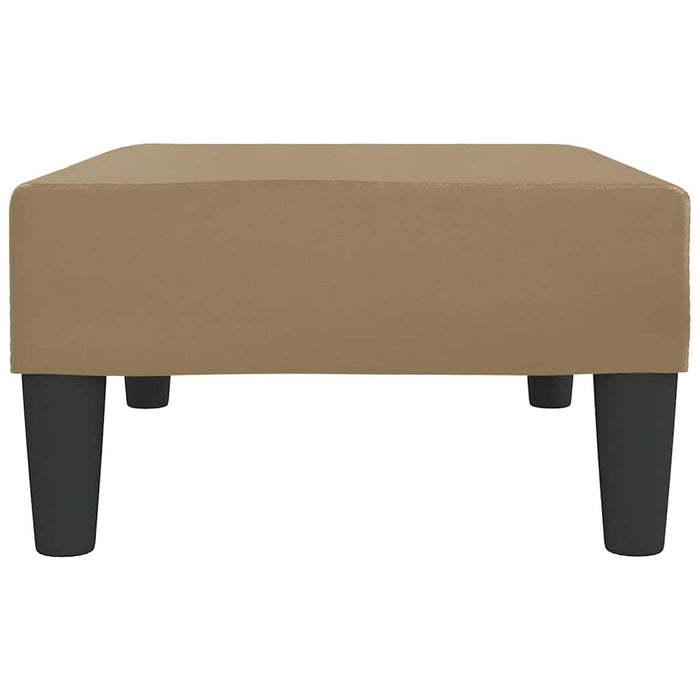 Taburet, cappuccino, 78x56x32 cm, piele ecologică WALTI