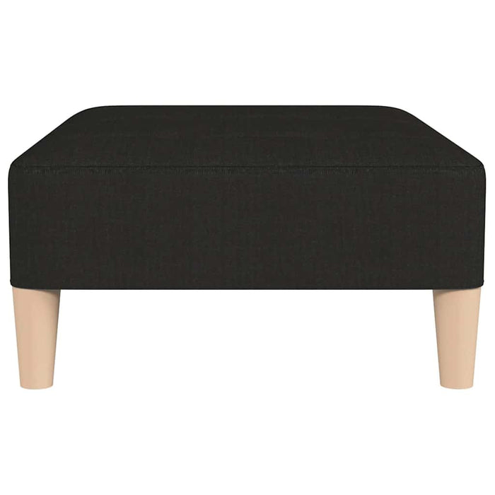 Taburet, negru, 78x56x32 cm, material textil WALTI