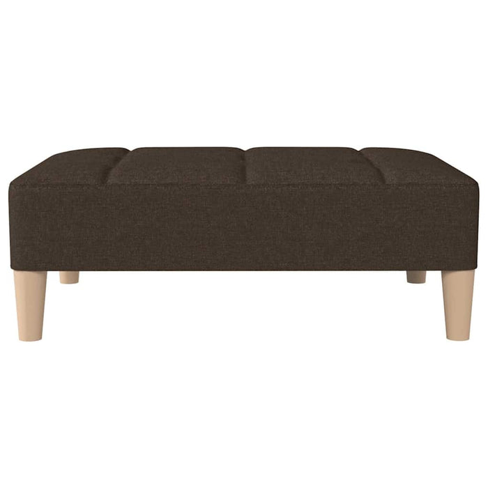 Taburet, maro închis, 78x56x32 cm, material textil WALTI