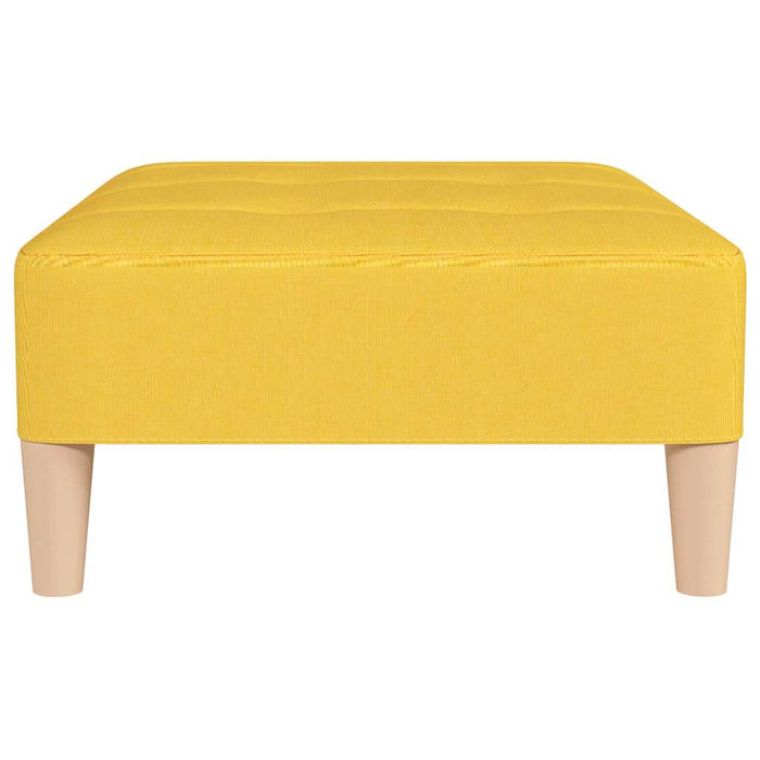 Taburet, galben, 78x56x32 cm, material textil WALTI
