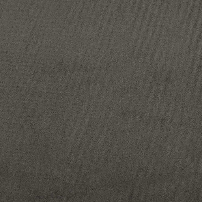 Taburet, gri închis, 78x56x32 cm, catifea WALTI