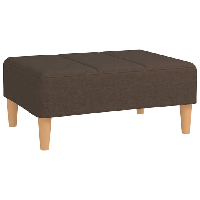 Taburet, maro, 78x56x32 cm, material textil WALTI