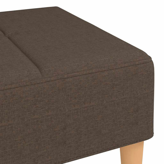 Taburet, maro, 78x56x32 cm, material textil WALTI