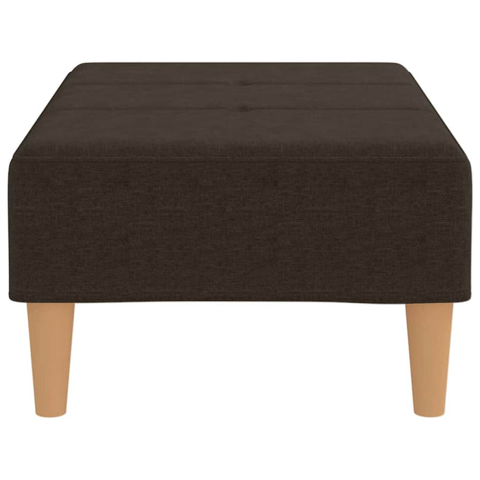 Taburet, maro închis, 78x56x32 cm, material textil WALTI
