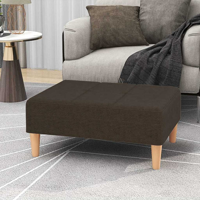Taburet, maro închis, 78x56x32 cm, material textil WALTI