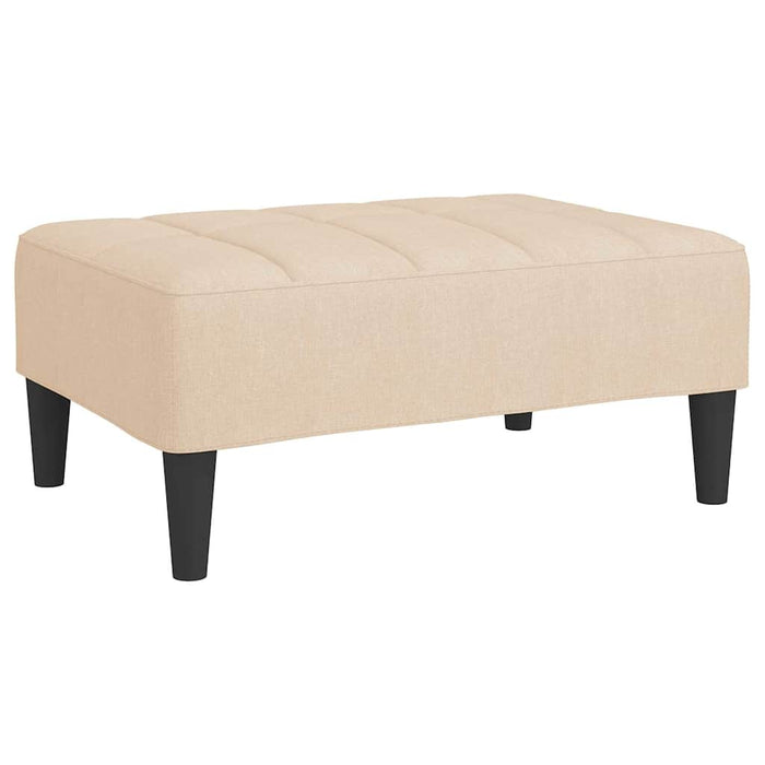 Taburet, crem, 78x56x32 cm, material textil WALTI