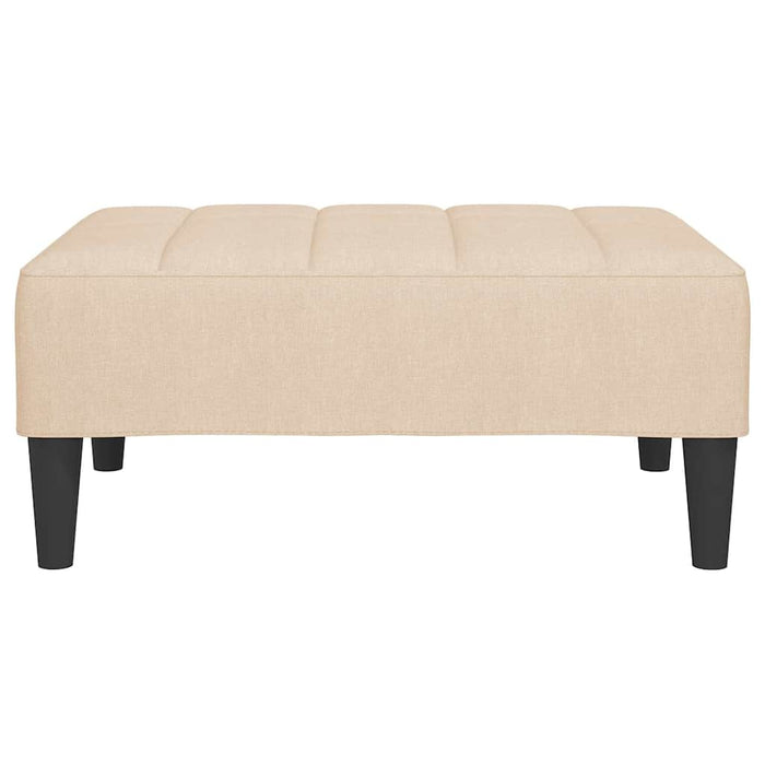Taburet, crem, 78x56x32 cm, material textil WALTI