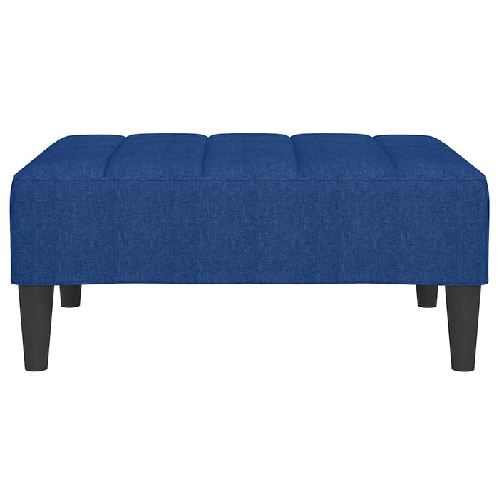 Taburet, albastru, 78x56x32 cm, material textil WALTI