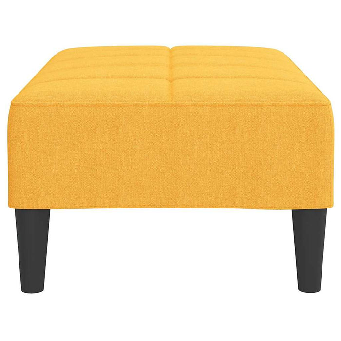 Taburet, galben, 78x56x32 cm, material textil WALTI