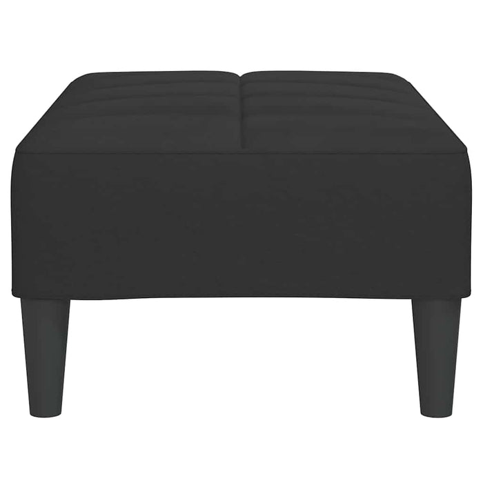 Taburet, negru, 78x56x32 cm, catifea WALTI