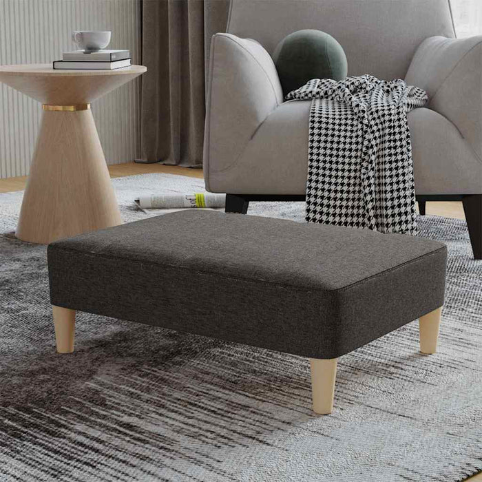 Taburet, gri închis, 78x56x32 cm, material textil WALTI