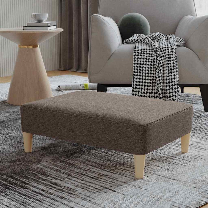 Taburet, gri taupe, 78x56x32 cm, material textil WALTI