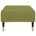 Taburet, verde deschis, 78x56x32 cm, catifea - WALTI WALTI