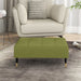 Taburet, verde deschis, 78x56x32 cm, catifea - WALTI WALTI